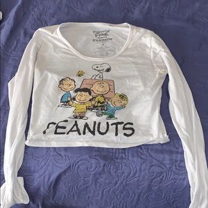 Peanuts crop top